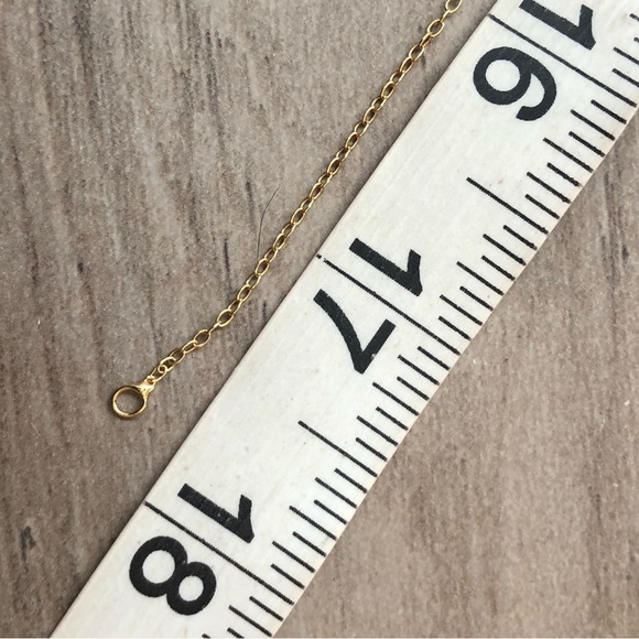 New Delmar Yellow Rhodium Plated Pave Diamond Whistle Charm Pendant Necklace - Picture 7 of 7